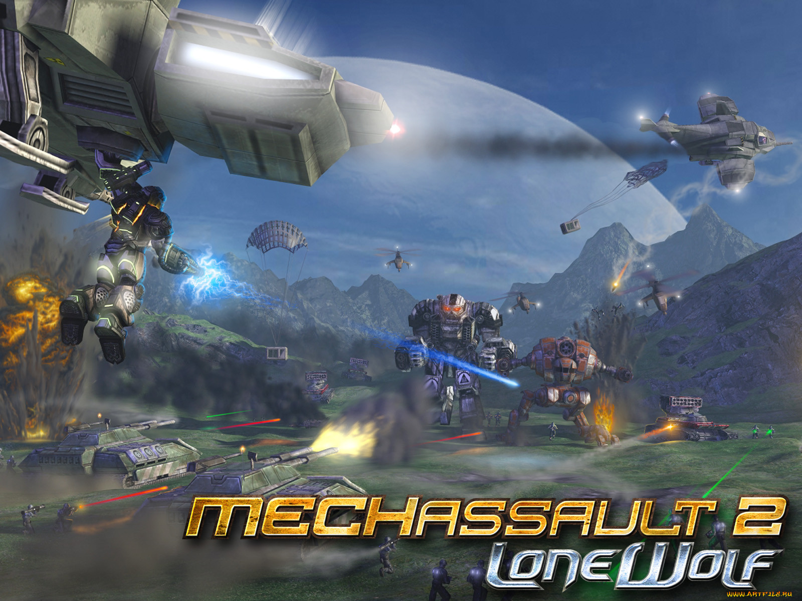 mechassault, lone, wolf, , 